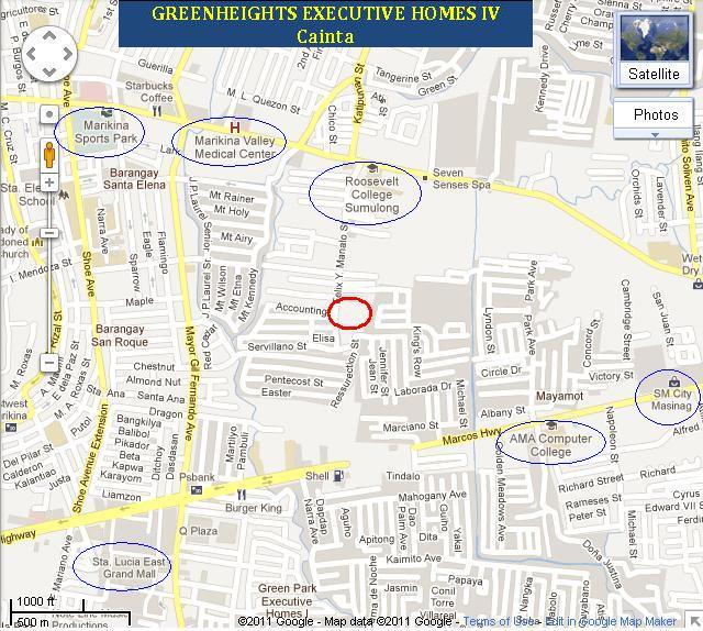 Greenheights IV Cainta - PHILIPPINE REAL ESTATE PROPERTIES